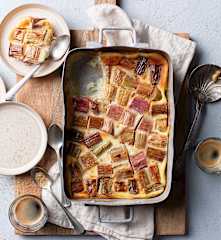 Clafoutis z rabarbarem