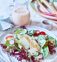 Rhabarber-Vinaigrette