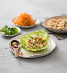 Thai chicken wraps