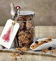 Weihnachtliches Knusper-Müsli