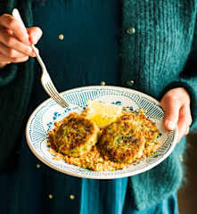 Fiskefrikadeller (Croquettes de cabillaud et rémoulade)