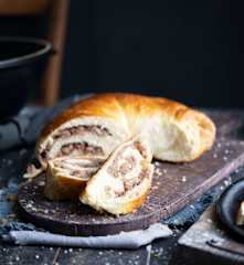 Apple and Cinnamon Swirled Bread