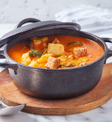 Estofado de verduras y res en Cocción lenta TM6