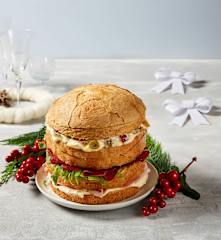 Panettone gastronomico natalizio