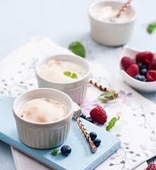 Owoce zapiekane pod koglem-moglem