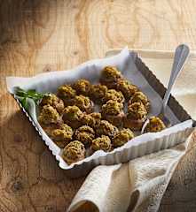 Funghi ripieni di salsiccia