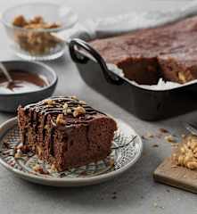 Walnuss-Sauerkraut-Brownie