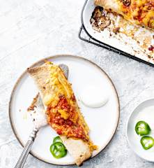 Enchiladas de carne