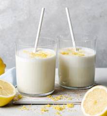 Verfrissende Melkdrank