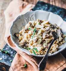 Risotto aux champignons