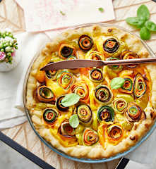 Tarte aux légumes du soleil