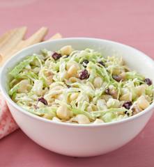 Ensalada Waldorf con pasta