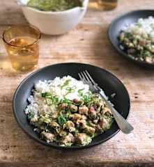 Grasica cielęca z cebulą dymką