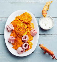 Röstis de carottes et pommes de terre