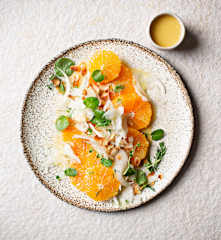 Ensalada de hinojo y naranja