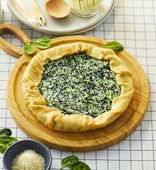 Torta salata ricotta e spinaci