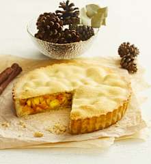 Crostata ripiena alle mele