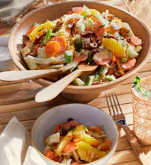 Möhren-Fenchel-Salat