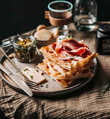 Gaufre raclette