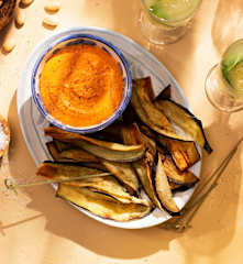 Berenjenas con romesco