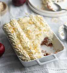 Zwetschken-Schichtdessert mit Vanillecreme