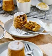 Kürbiskuchen aus den Varoma® Förmchen