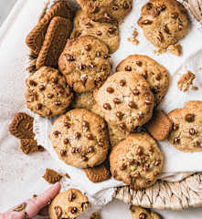 Cookies fourrés aux speculoos