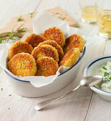 Knusprige Reistaler mit RUPP Cheddar