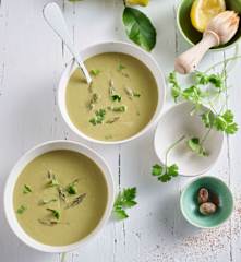 Grüne Spargelsuppe