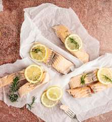 Cozer 2-3 filetes de peixe