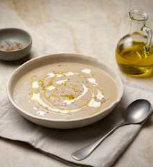 Cream of mushroom soup