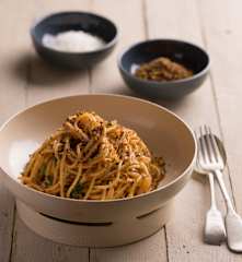 Pasta with Anchovies and Breadcrumbs
