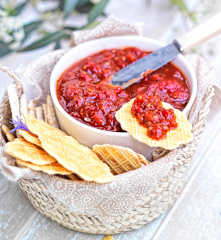 Chutney framboise et poivron