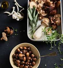 Sautéed Fresh Mushrooms (300 g)