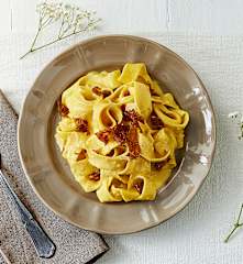 Pappardelle alla papalina