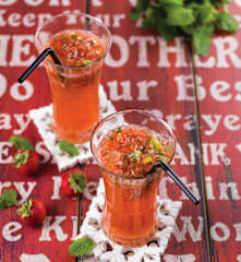 Mojito di fragole