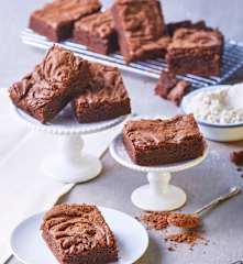 Brownie de chocolate sin gluten