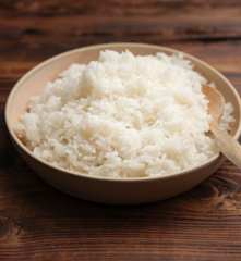 Steamed rice