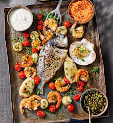 Grilled Seafood Board
