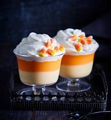 Halloweenský puding