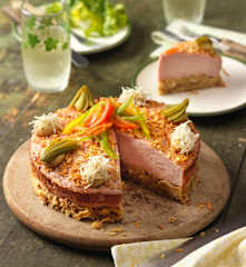 Leberkäse Torte