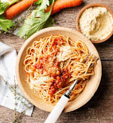 Sauce végétalienne façon bolognaise