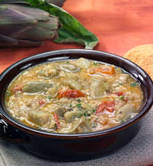 Zuppa di carciofi