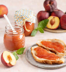 Dżem brzoskwiniowy (z mieszanką żelującą 3:1)