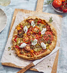 Mediterrane Tomaten-Galette