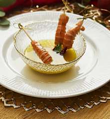 Scampi in salsa piccante