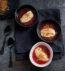 Erdbeer-Cheesecake-Dessert
