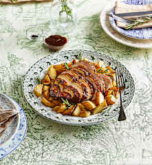Tagliata di pollo in salsa BBQ