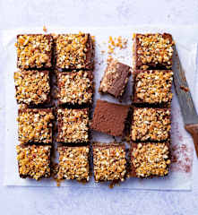 Truffle Cake with Hazelnut Praline