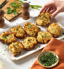 Überbackene Käsebrote